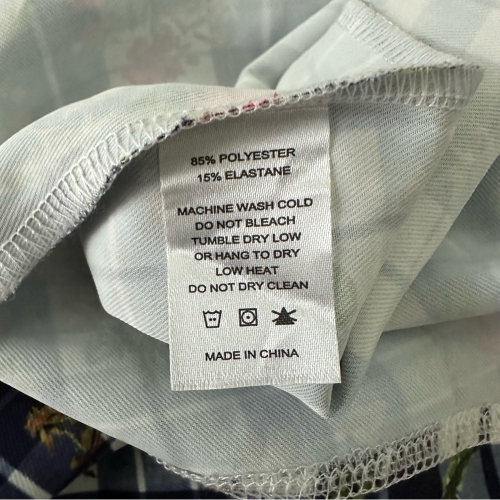 NWT Smith & Quinn Matilda Top in Garderner’s Blue Plaid Size S - Picture 10 of 13